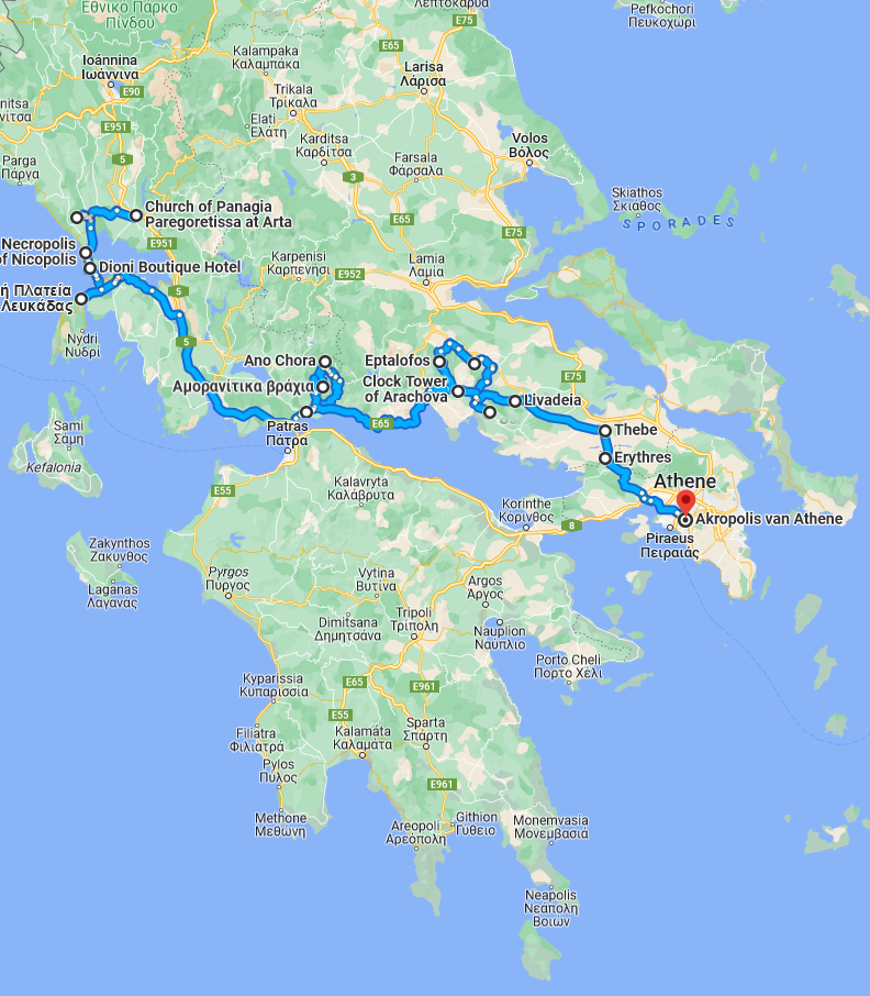 route_centraal-griekenland